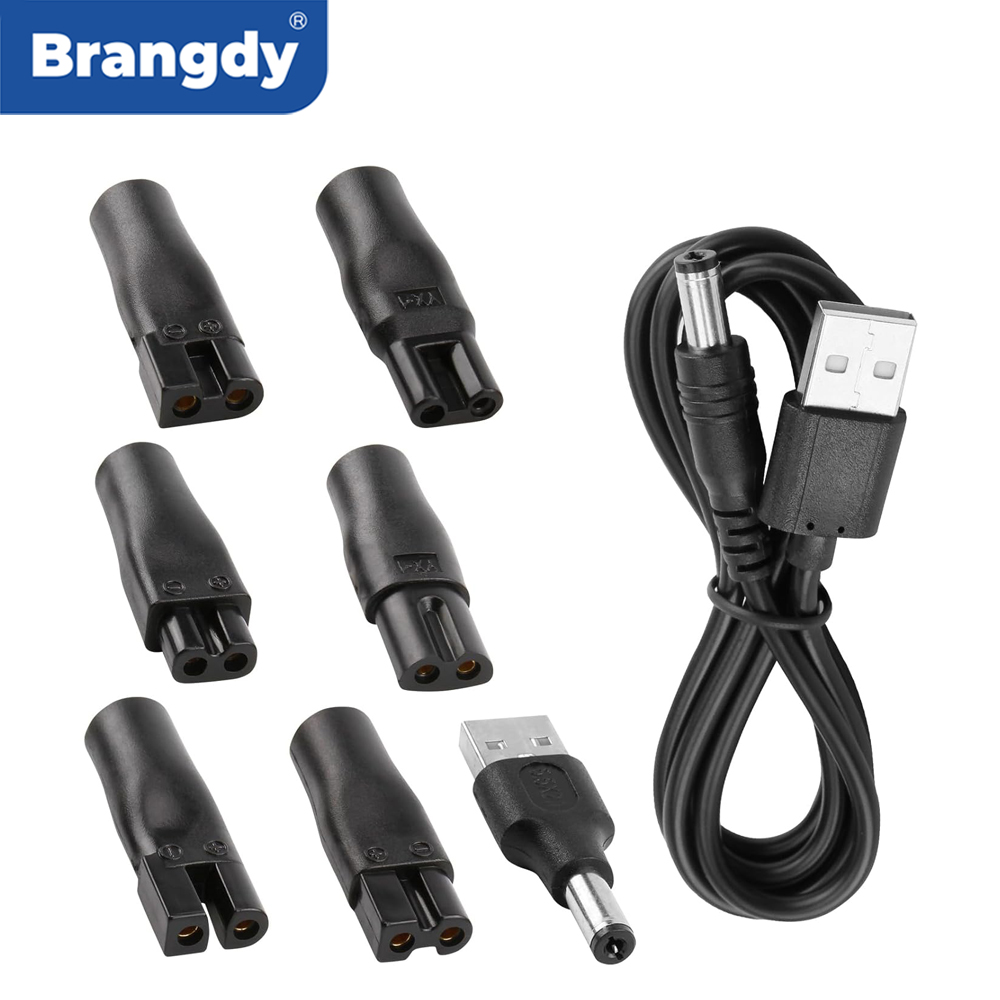 Men Accessories Combo - Brangdy 8 PCS Replacement Power Cord