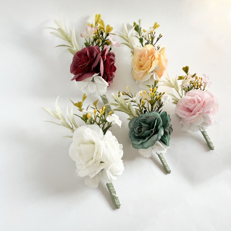 Men Accessories For Wrist - Men Prom Boutonniere Wedding Accessories Wrist