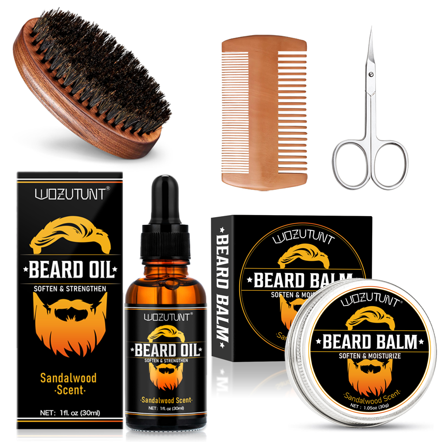Men Accessories Combo - Men Beard Care Kit Beard Oil