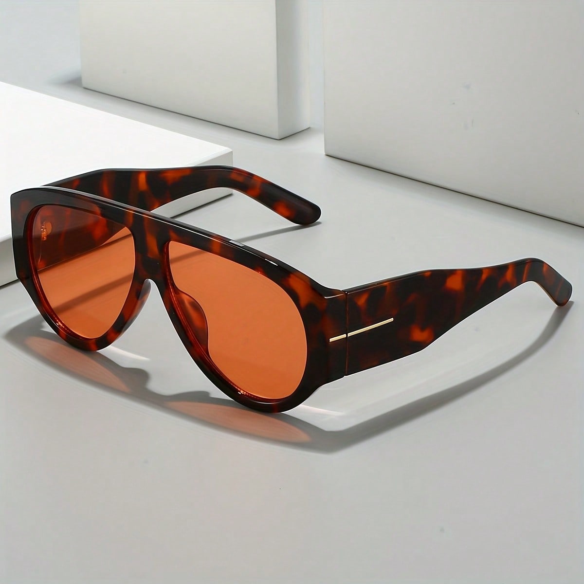 Men Accessories Photos - Vintage Glasses - Vintage Brown Frame,