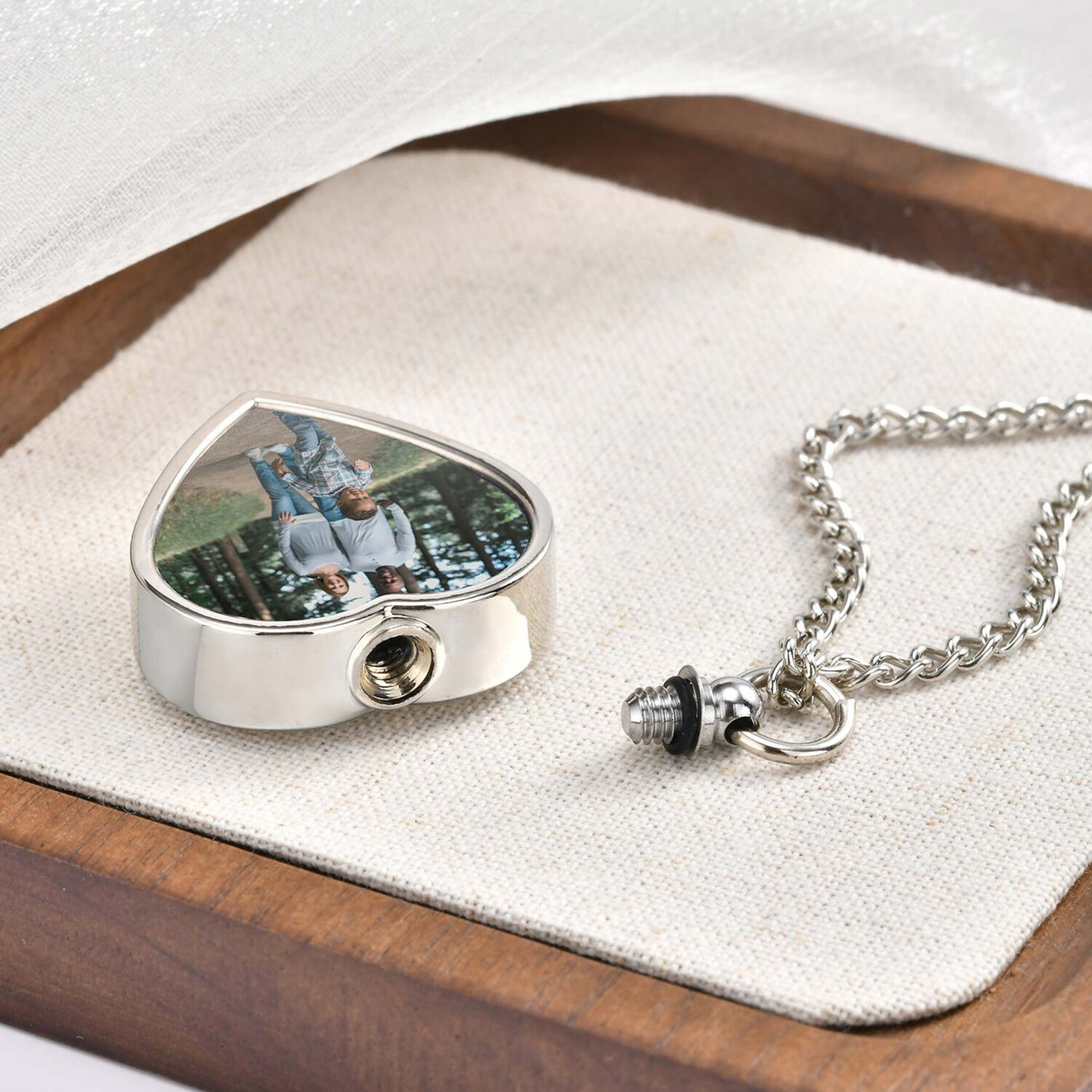 Men Accessories Combo - Vnox Free Photo Custom Necklaces For