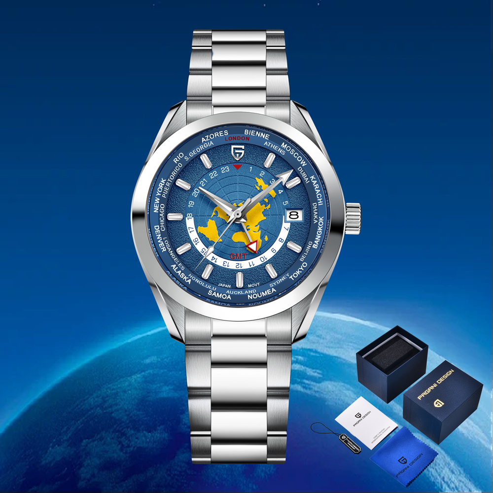 Men Accessories Jewelry - PAGANI DESIGN 1788 Light Luxury Mechanical