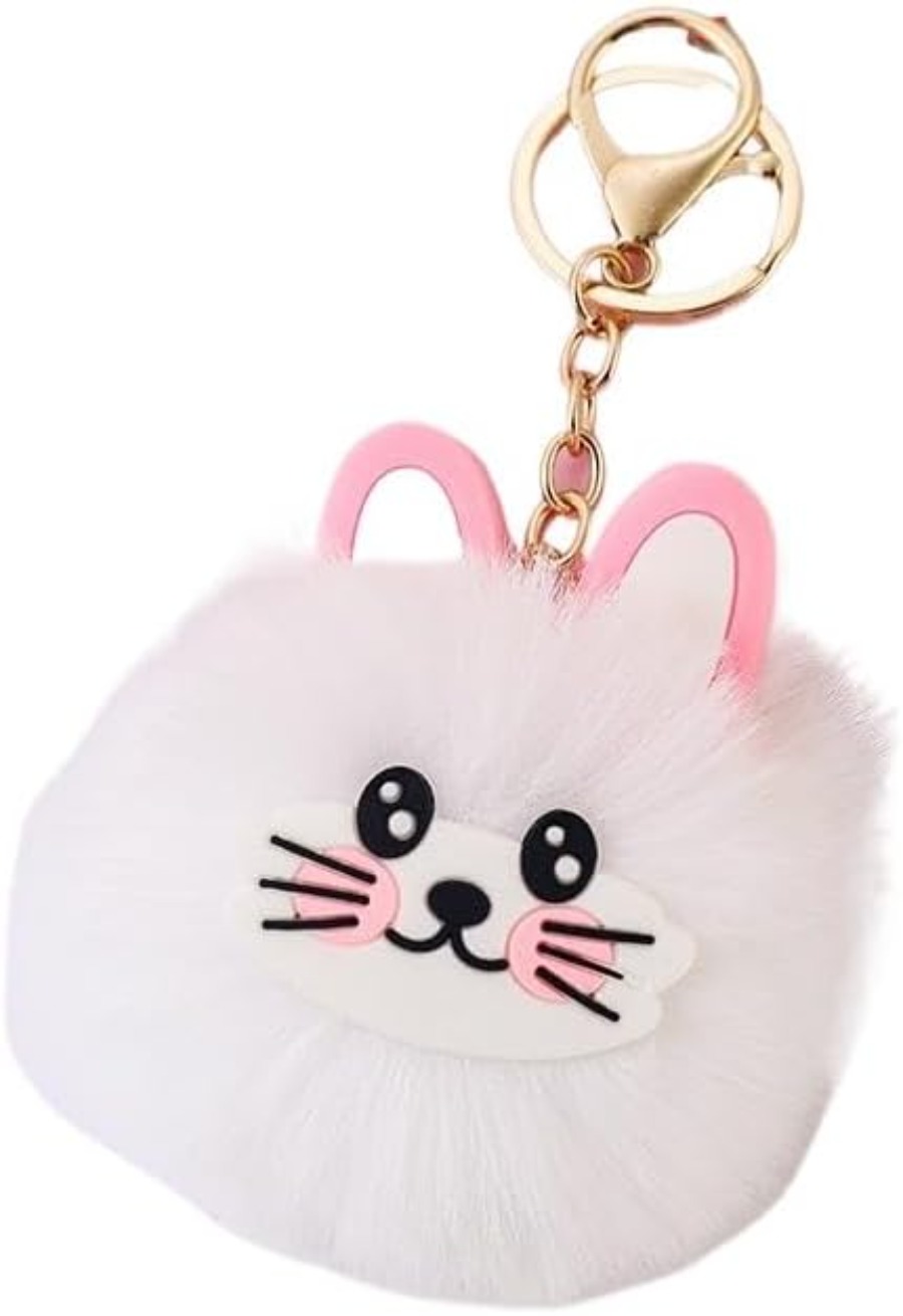 Men Accessories Bag - Cute Cat Stuff Keychain for Women