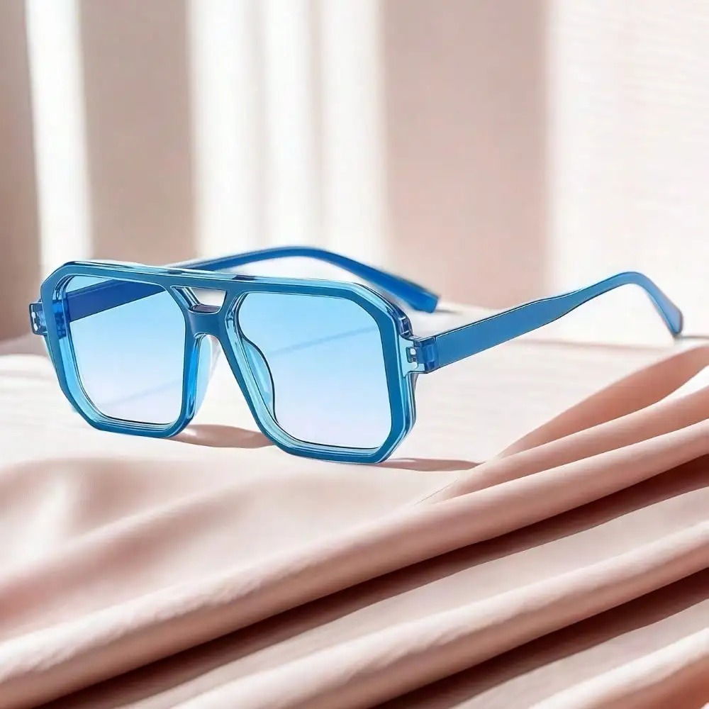One Pair Of Neutral Square Ret - Men Accessories Aesthetic 评论和价格