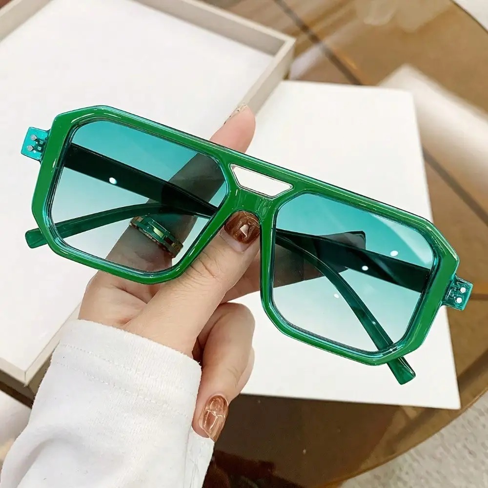 One Pair Of Neutral Square Ret - Men Accessories Aesthetic 评论和价格