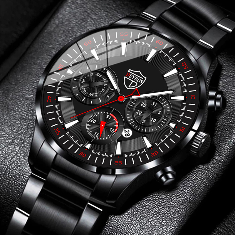 Fashion Mens Watches Set Luxur - Men Accessories For Wrist 评论和价格