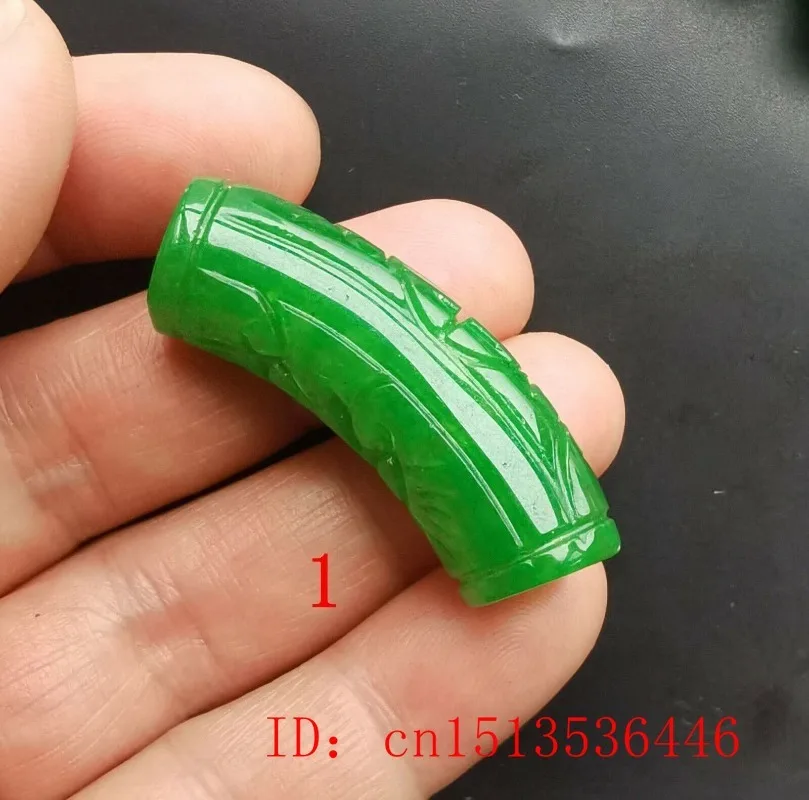 1pc Natural A Green Jade Money - Men Accessories Jewellery 评论和价格
