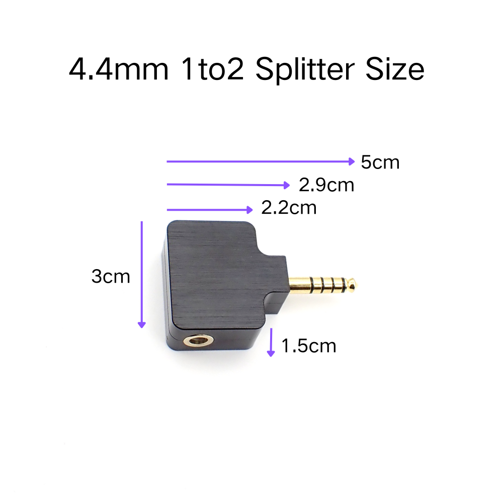 4.4mm Balanced 1-to-2 Aluminum - Men Accessories Combo 评论和价格