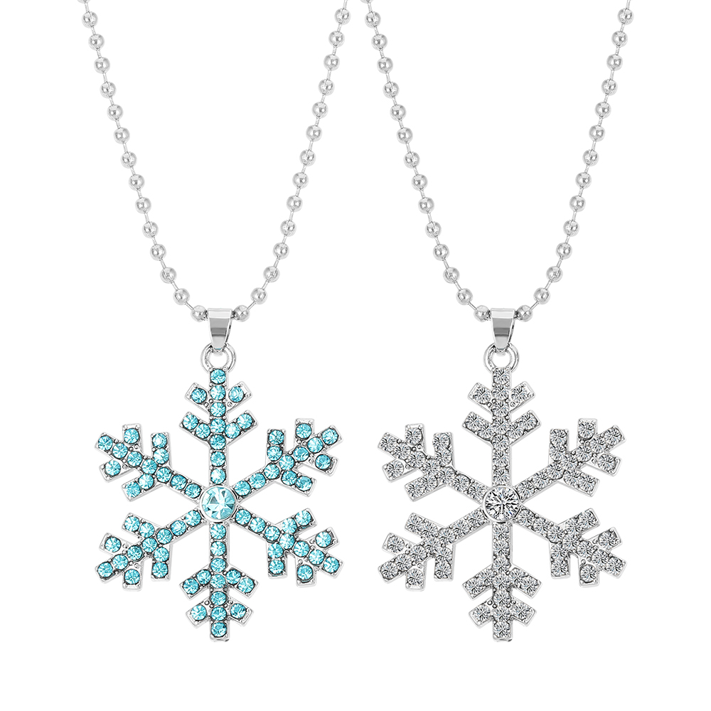 Magical Blue Crystal Snowflake - Men Accessories Jewelry 评论和价格