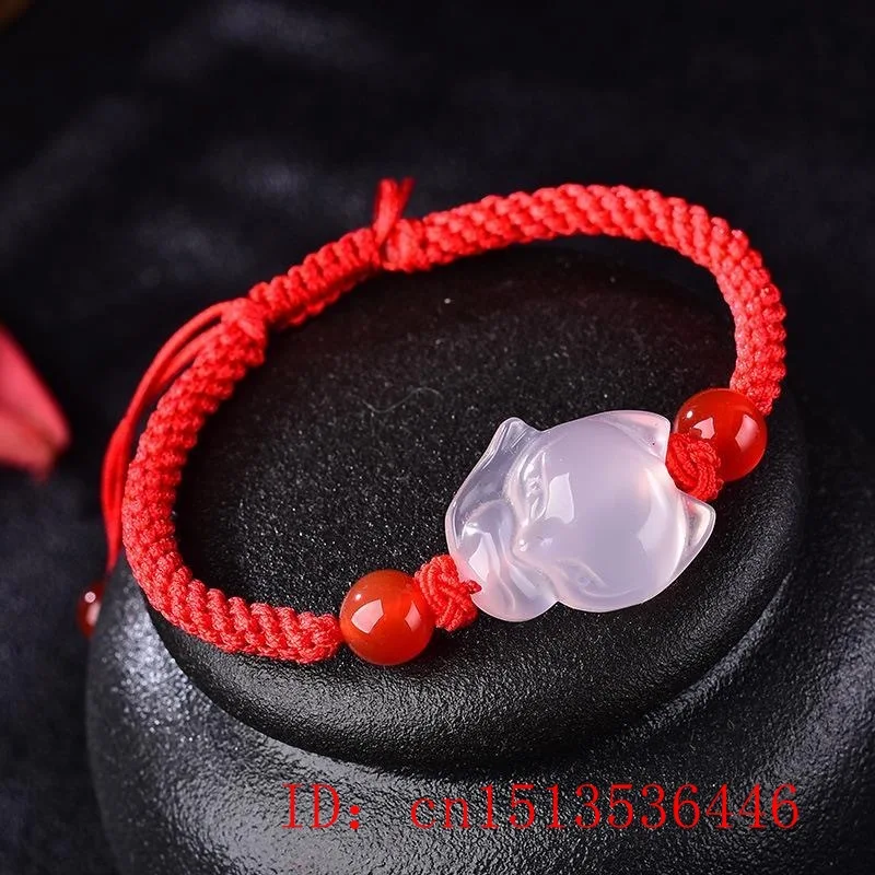 Chinese Natural Pink Agate Cha - Men Accessories Jewellery 评论和价格