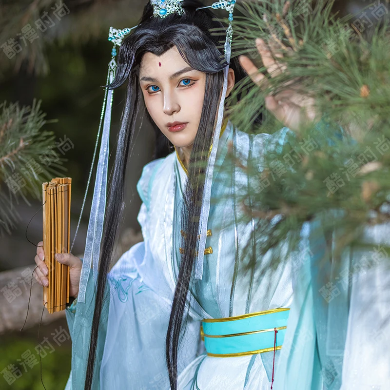 Shi Qingxuan Cosplay Costume F - Men Accessories Set 评论和价格