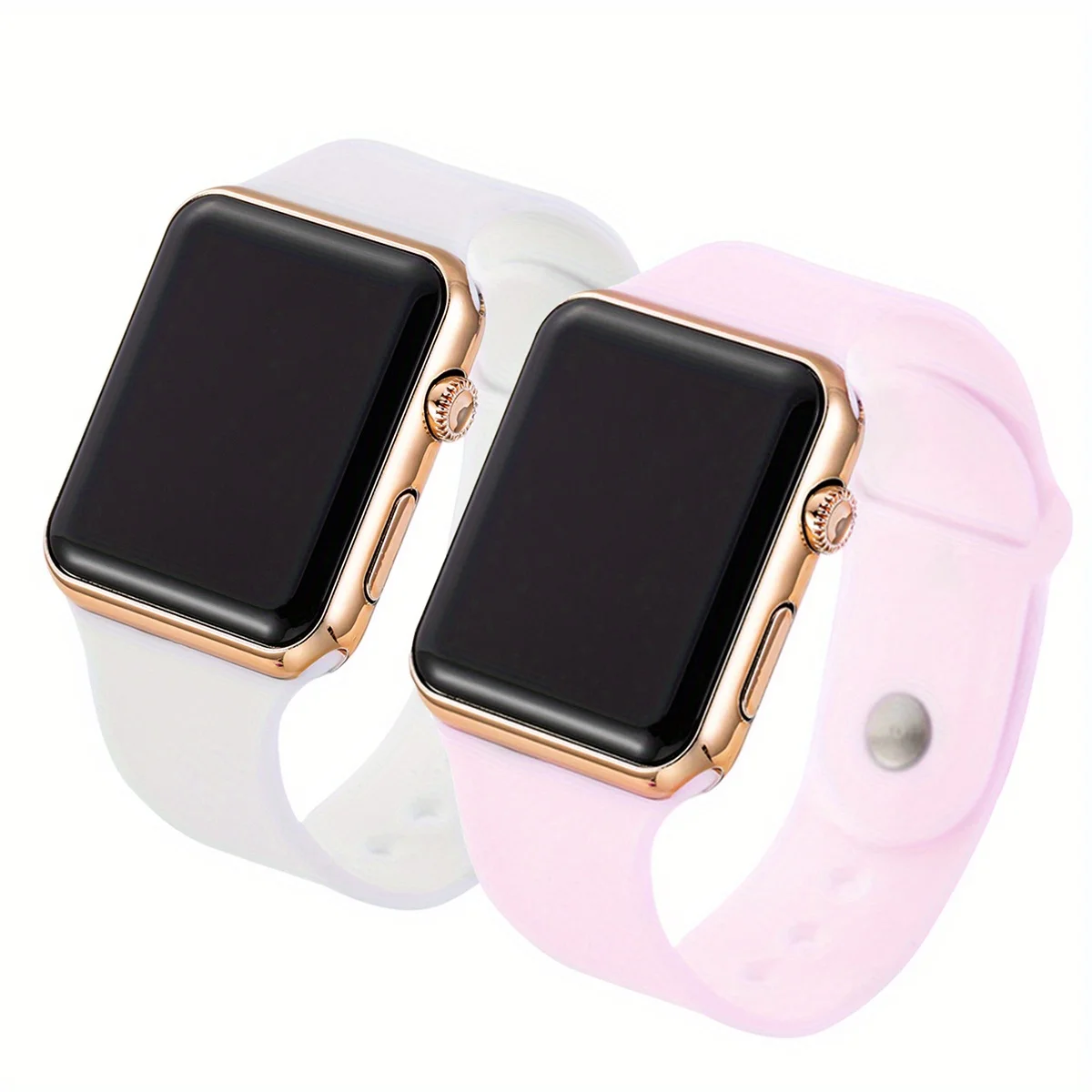 2pcs Couples Watch LED Display - Men Accessories For Wrist 评论和价格