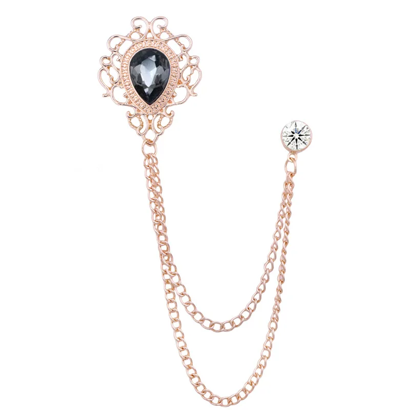 New Vintage Tassel Chain Rhine - Men Accessories Jewelry 评论和价格