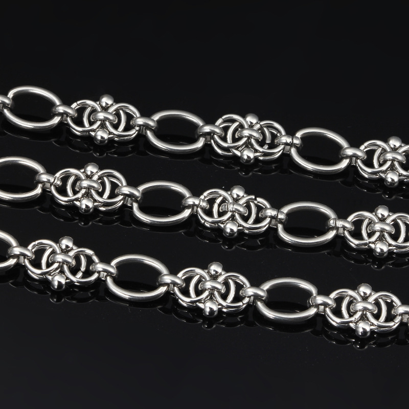 New Hip Hop 316L Stainless Ste - Men Accessories Aesthetic 评论和价格