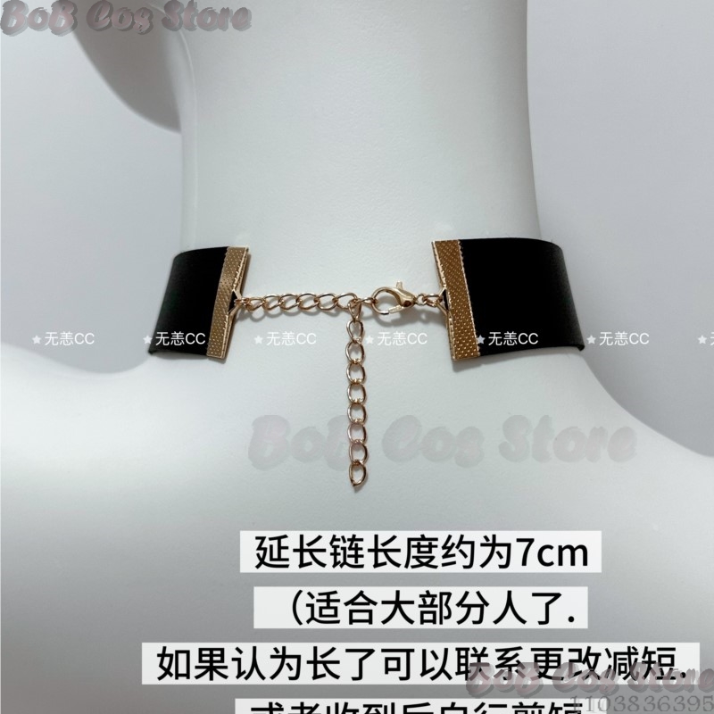 9S Choker Game Nie Cosplay Cos - Men Accessories Gift 评论和价格