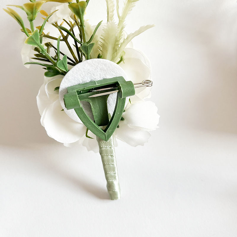 Men Prom Boutonniere Wedding A - Men Accessories For Wrist 评论和价格