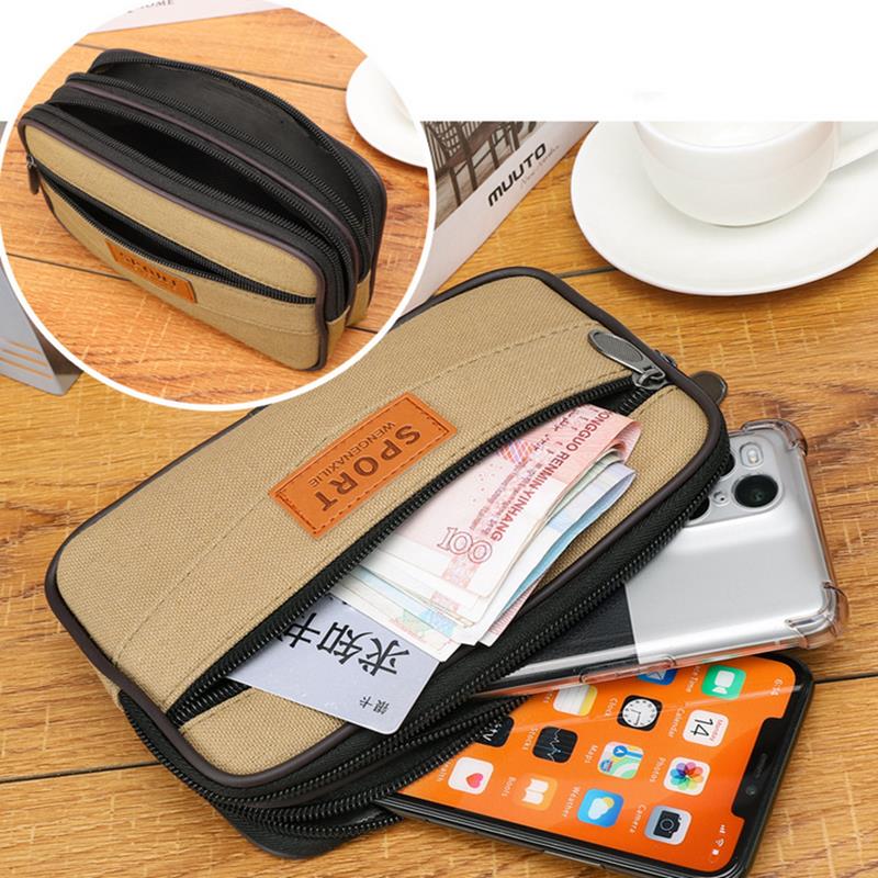 Multi Layer Men Phone Pouch Be - Men Accessories Bag 评论和价格