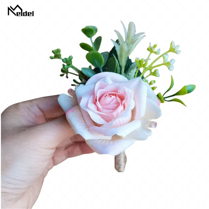 Wedding Corsage Boutonnieres F - Men Accessories For Wrist 评论和价格