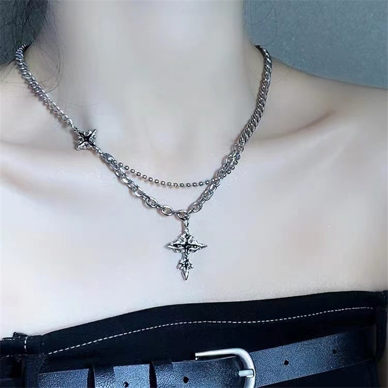 Gothic Vintage Y2K Red Glass H - Men Accessories Aesthetic 评论和价格