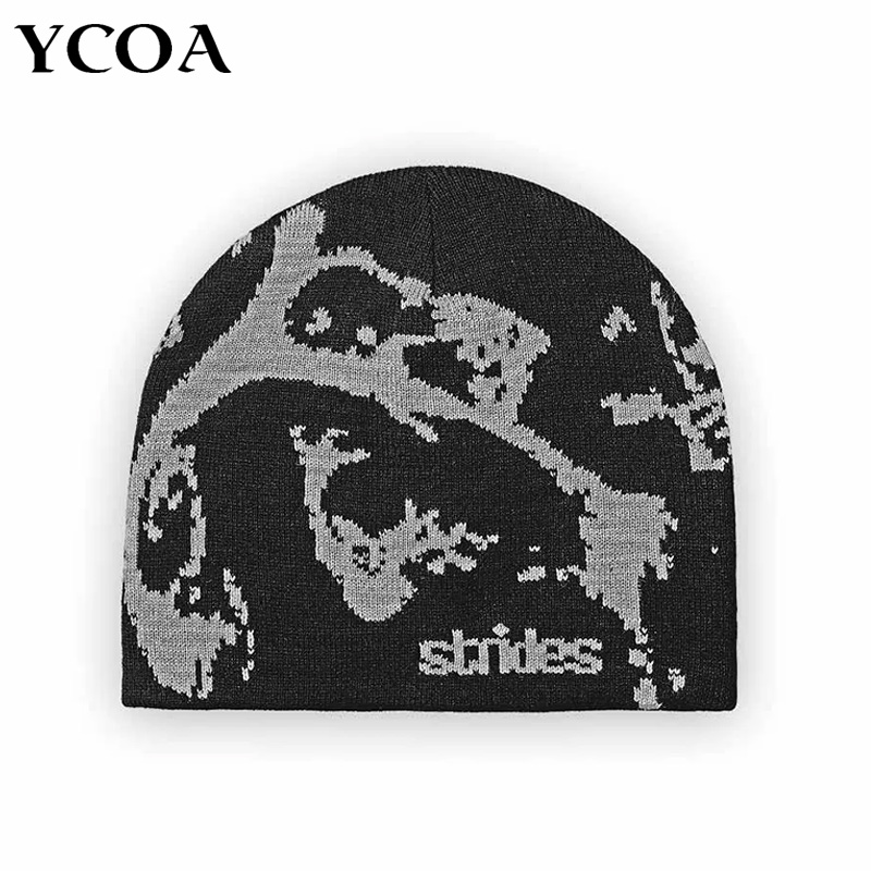 Men Beanie Strides Splatter Be - Men Accessories Aesthetic 评论和价格