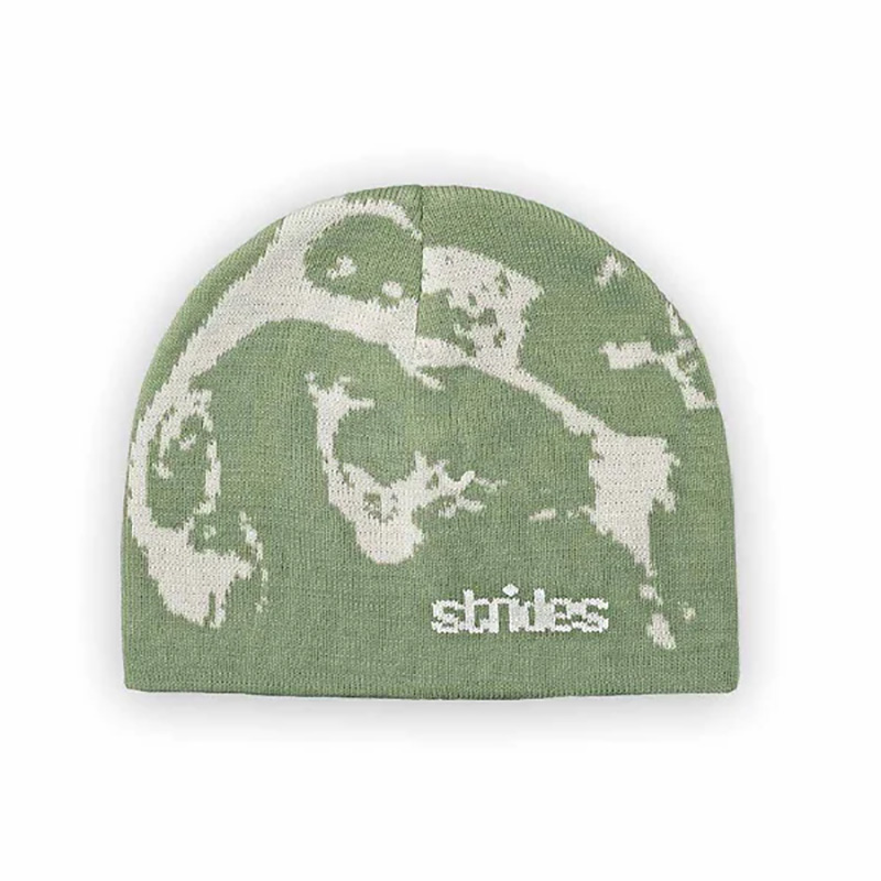 Men Beanie Strides Splatter Be - Men Accessories Aesthetic 评论和价格