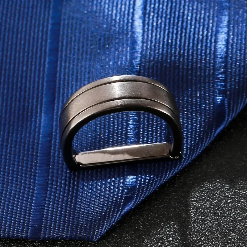 Bronze Plated Matte Finish D-C - Men Accessories Jewelry 评论和价格