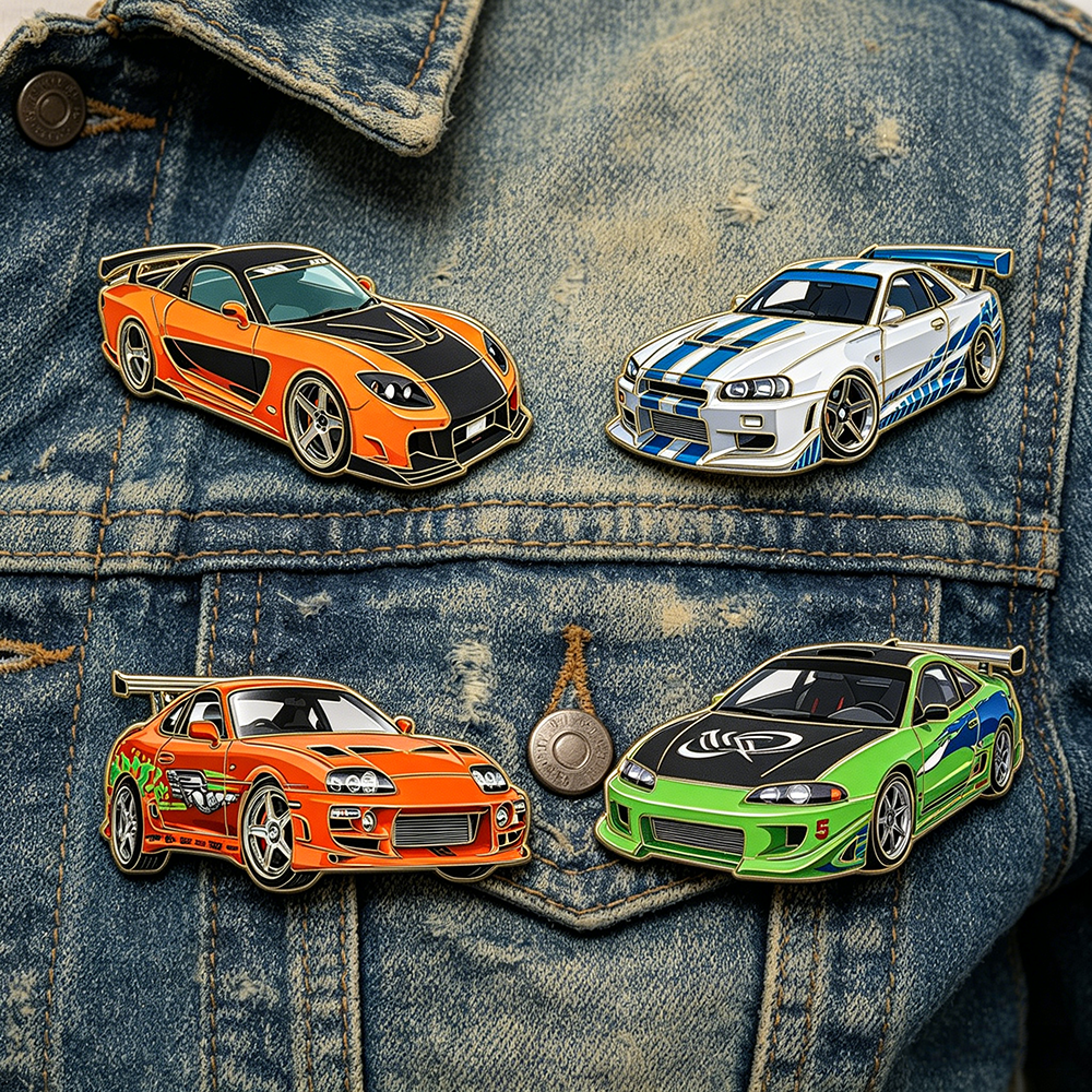4pcs The Fast and the Furious  - Men Accessories Jewelry 评论和价格
