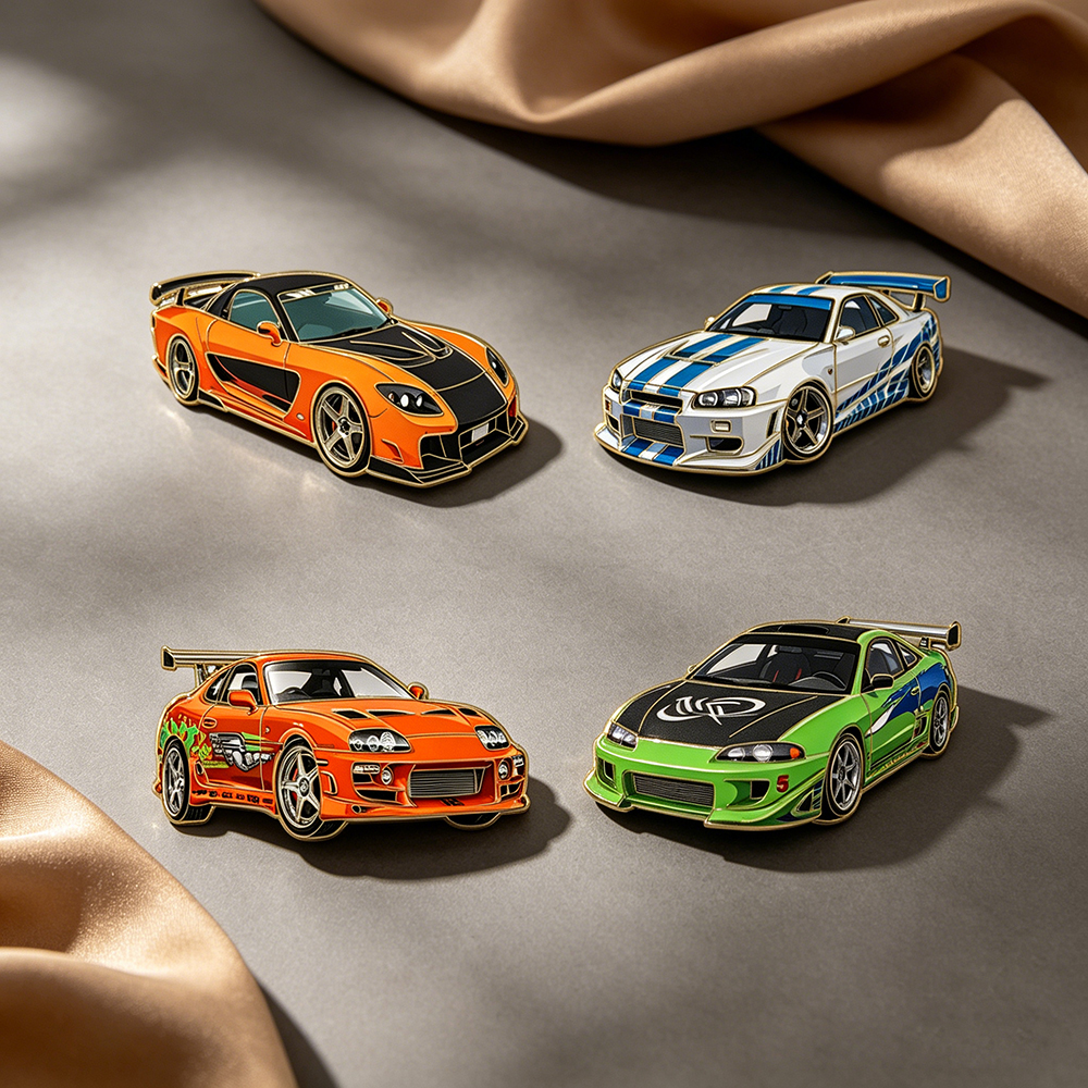 4pcs The Fast and the Furious  - Men Accessories Jewelry 评论和价格
