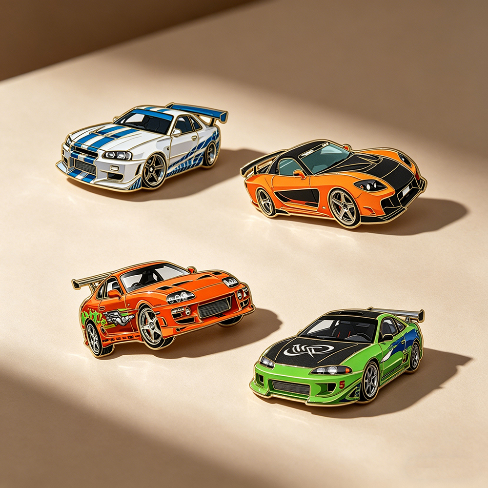 4pcs The Fast and the Furious  - Men Accessories Jewelry 评论和价格