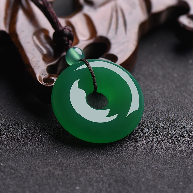 Natural Multicolor Jade Doughn - Men Accessories Jewellery 评论和价格