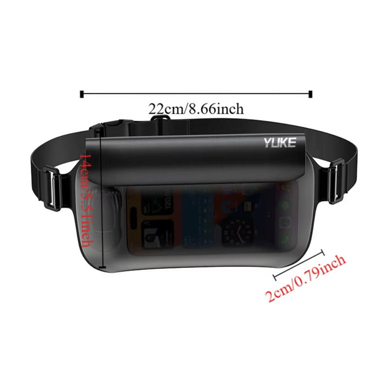 1PC Waterproof Waist Belt Bag  - Men Accessories Bag 评论和价格