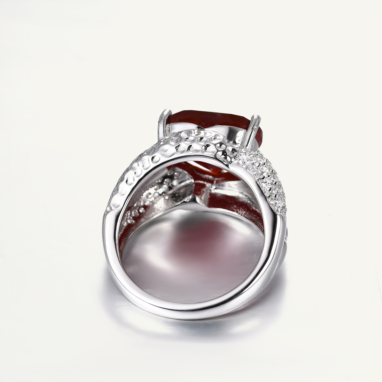 GEM'S BALLET 925 Sterling Silv - Signet Ring Men 评论和价格