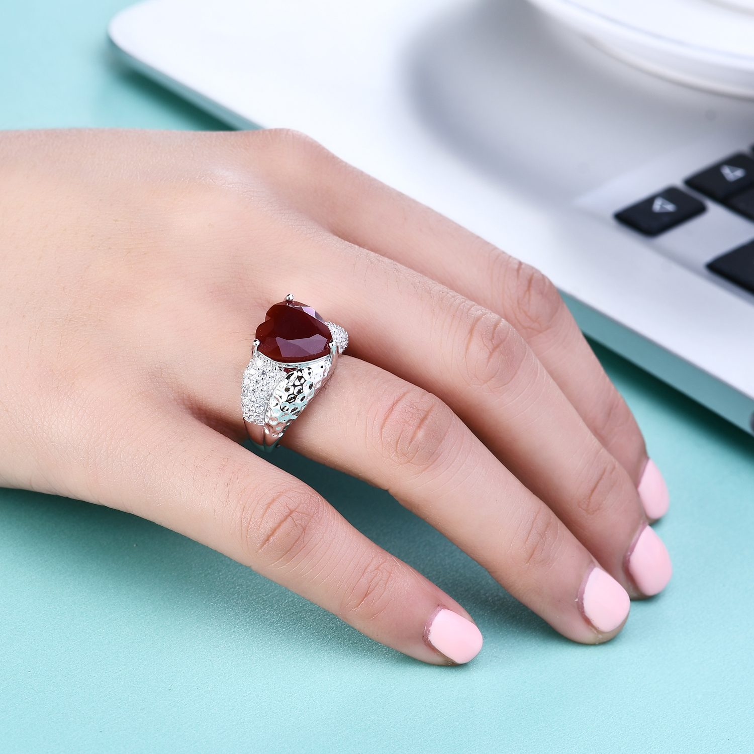 GEM'S BALLET 925 Sterling Silv - Signet Ring Men 评论和价格