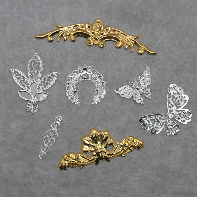 Metal Filigree Connectors DIY  - Men Accessories Photos 评论和价格