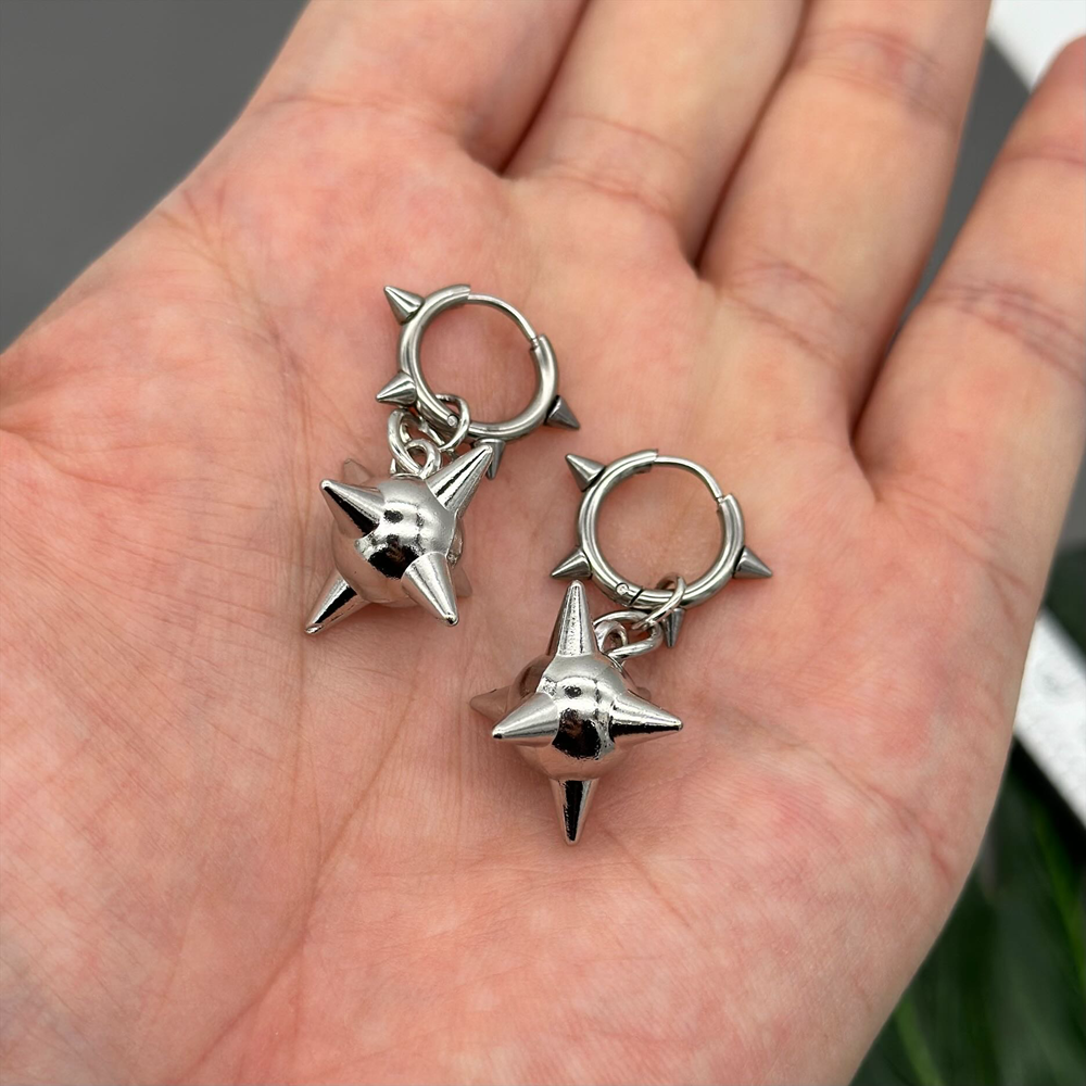 5 Styles Gothic Y2K Spiked Bal - Men Accessories Aesthetic 评论和价格