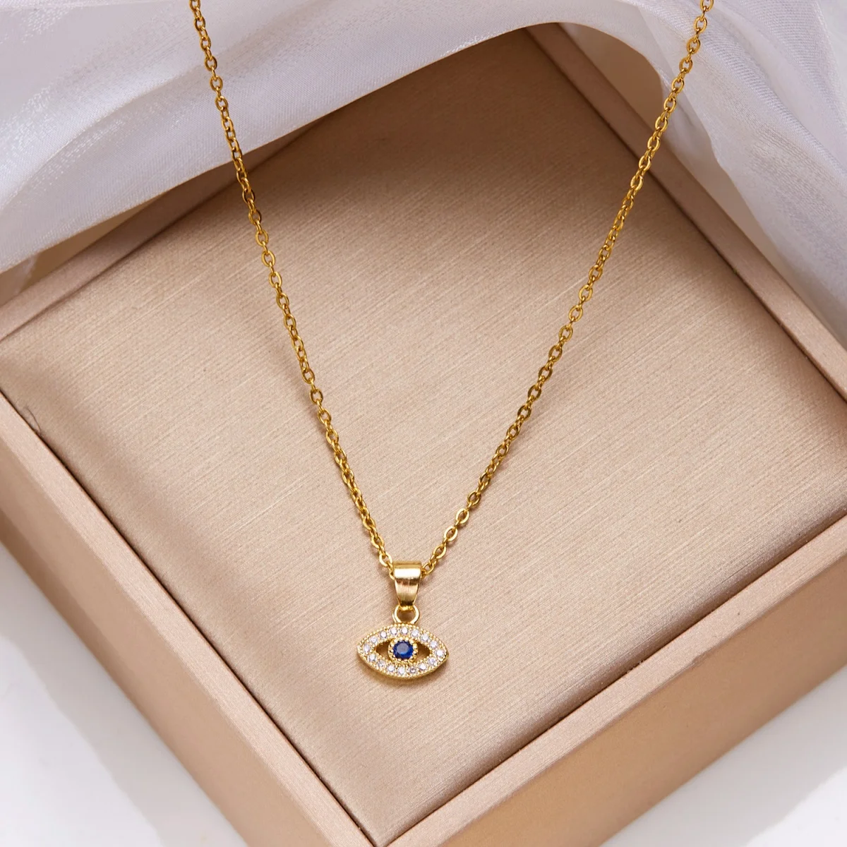Stainless Steel Turkish Blue E - Men Accessories Aesthetic 评论和价格