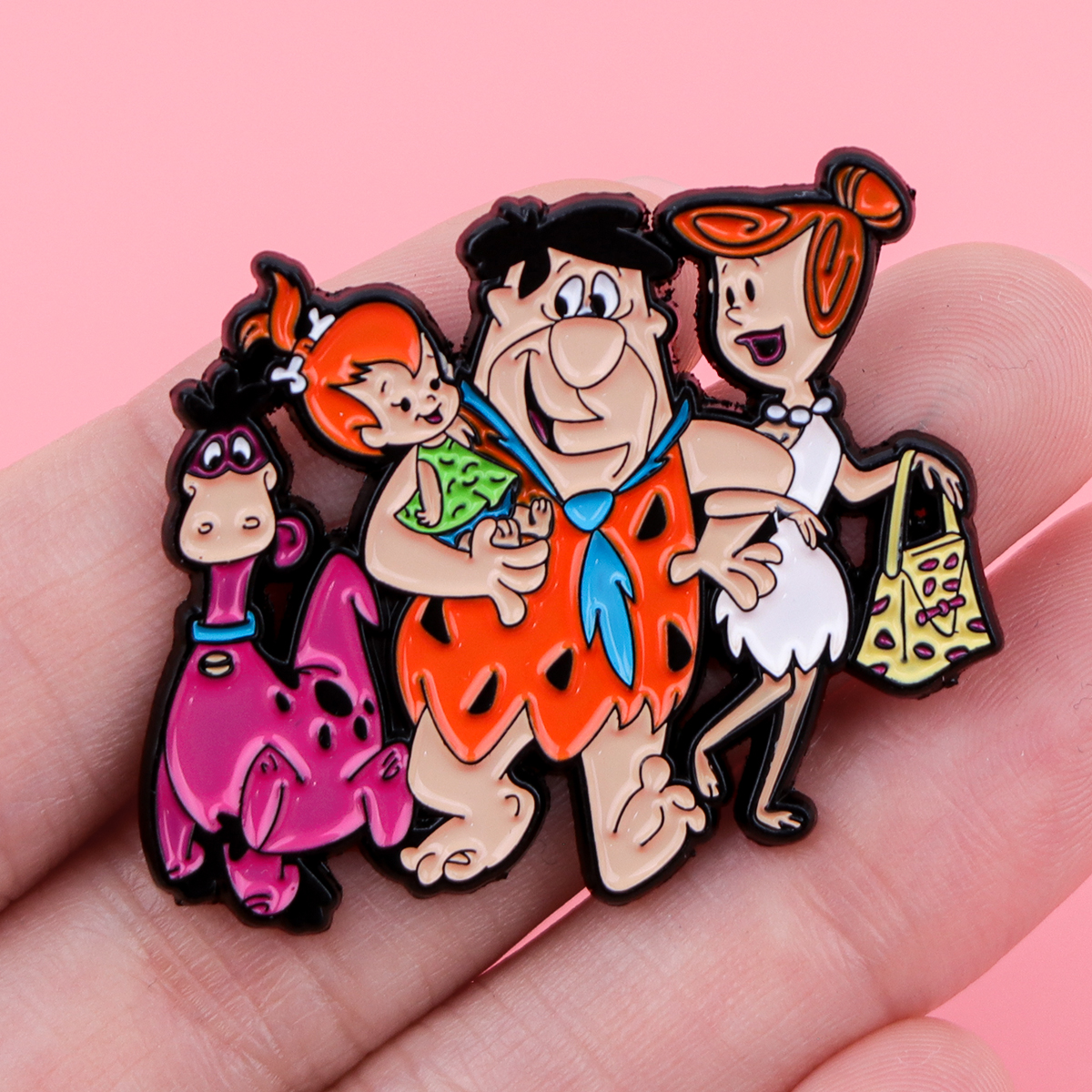 Cartoon Dinosaur Enamel Pin Ba - Men Accessories Jewelry 评论和价格