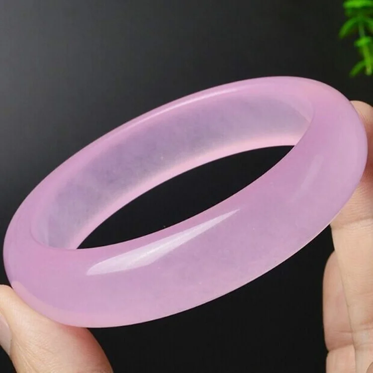 Genuine Natural Pink Jade Bang - Men Accessories Jewellery 评论和价格