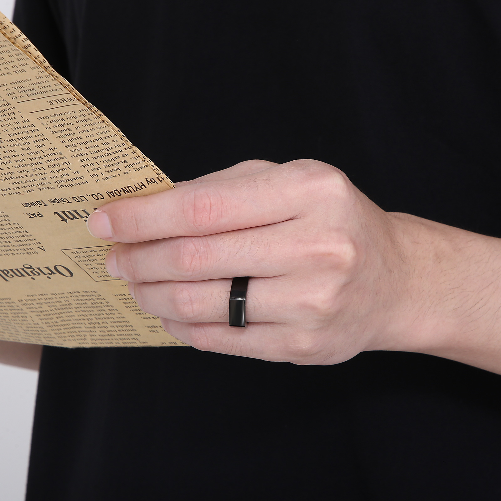 Signet Ring Stainless Steel Ri - Signet Ring Men 评论和价格
