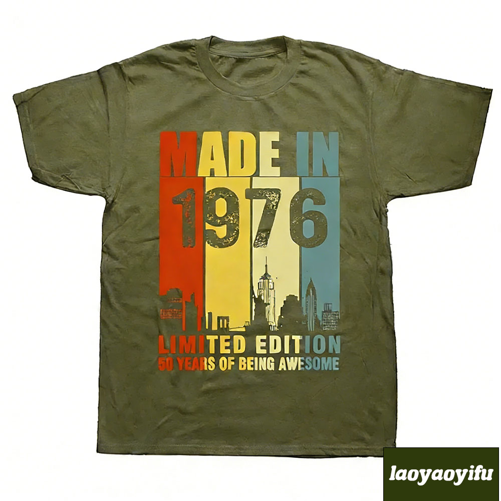 Vintage 1976 Made in 1976 50th - Men Accessories Aesthetic 评论和价格
