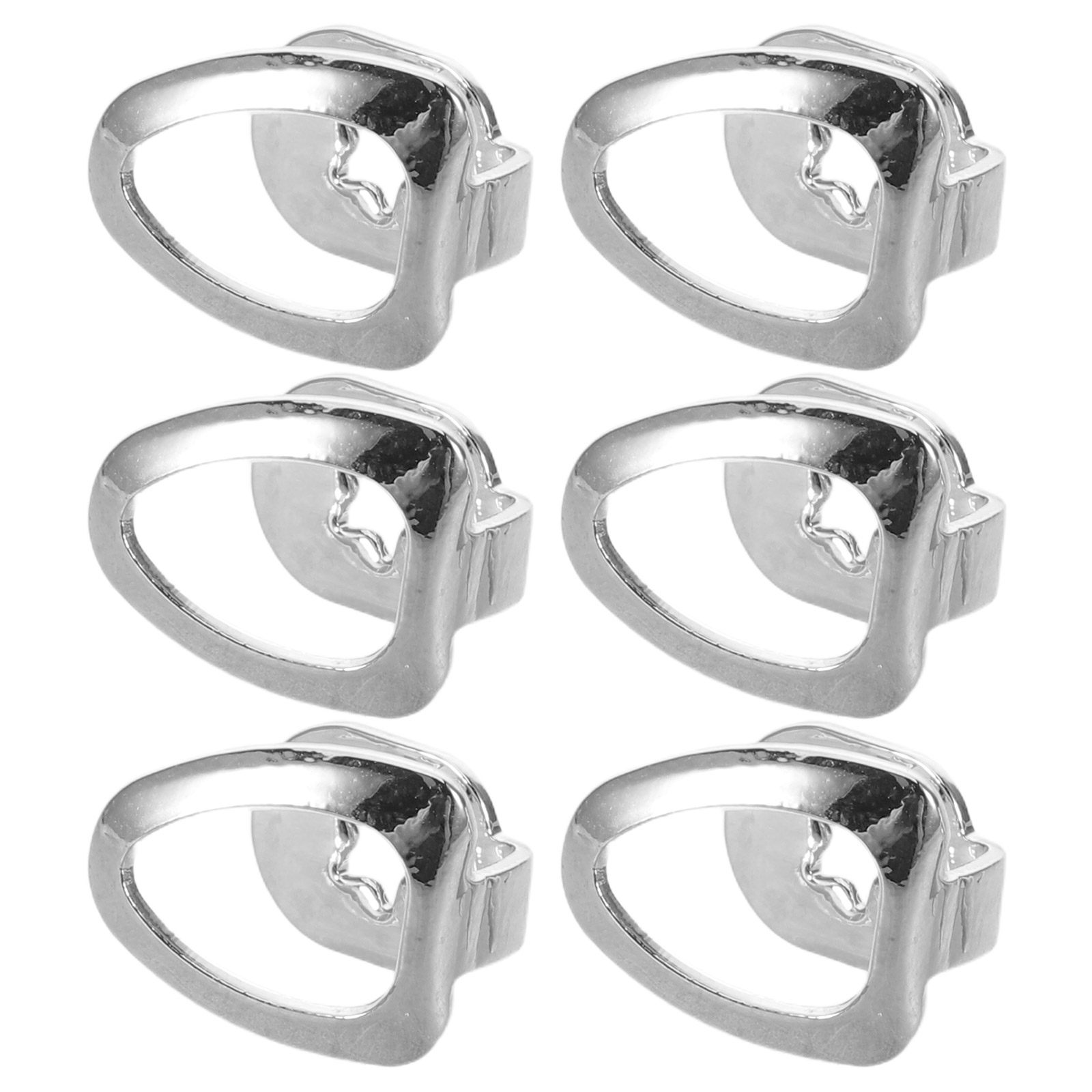 6Pcs Metal Top Tooth Single Gr - Men Accessories Photos 评论和价格