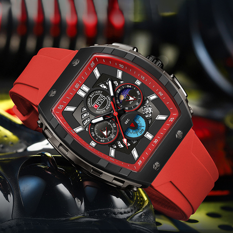 Multifunction Chronograph Men  - Men Accessories For Wrist 评论和价格