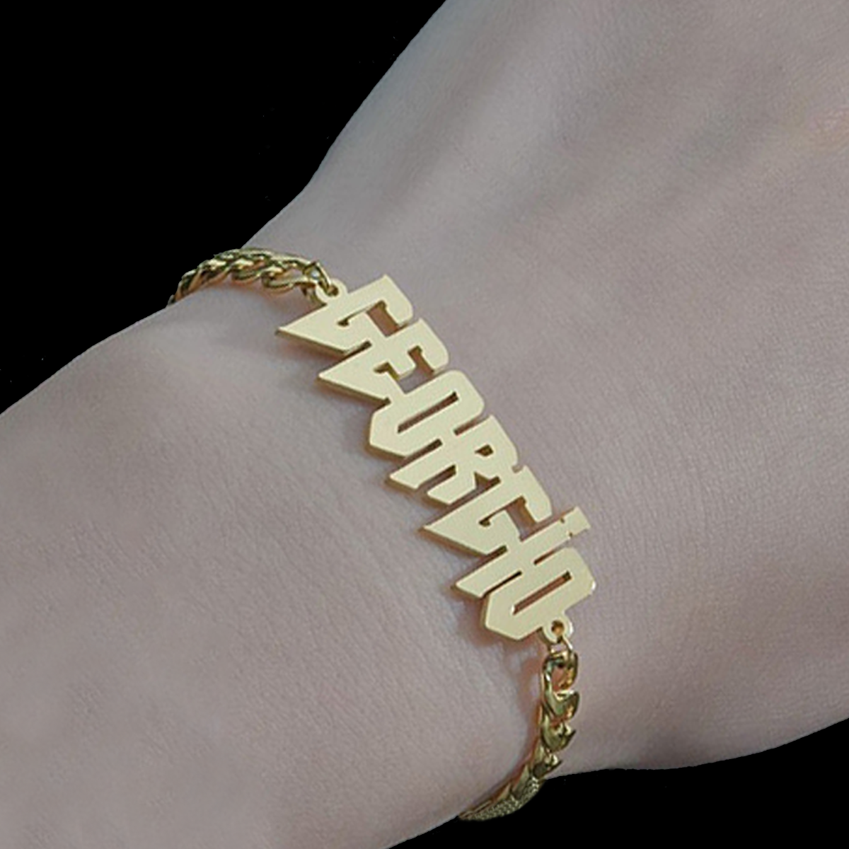 Custom Nameplate Bracelet For  - Men Accessories For Wrist 评论和价格