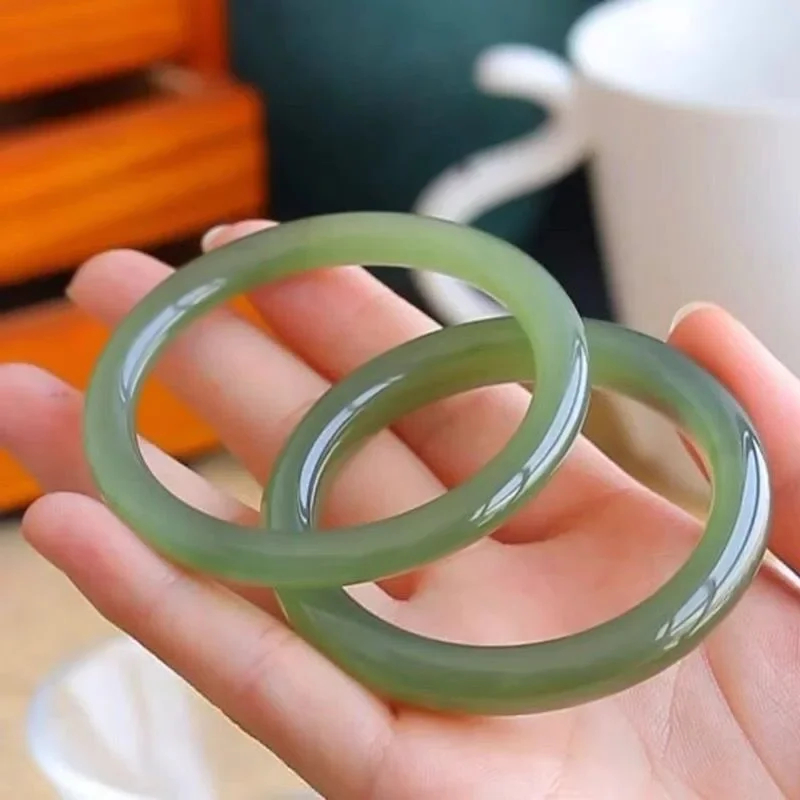 Chinese Hetian Jade Bracelet 5 - Men Accessories Jewellery 评论和价格