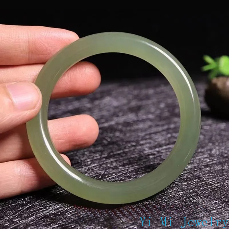 Chinese Hetian Jade Bracelet 5 - Men Accessories Jewellery 评论和价格