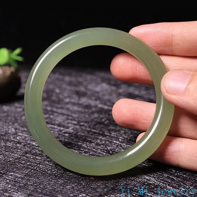 Chinese Hetian Jade Bracelet 5 - Men Accessories Jewellery 评论和价格