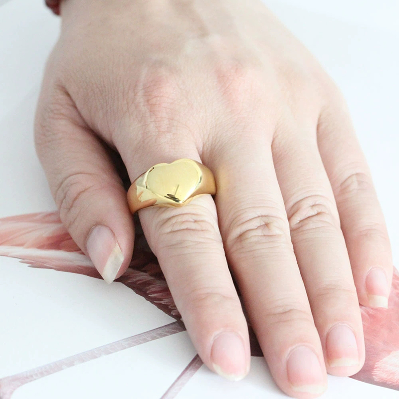 365 Stainless Steel Punk Rock  - Signet Ring Men 评论和价格