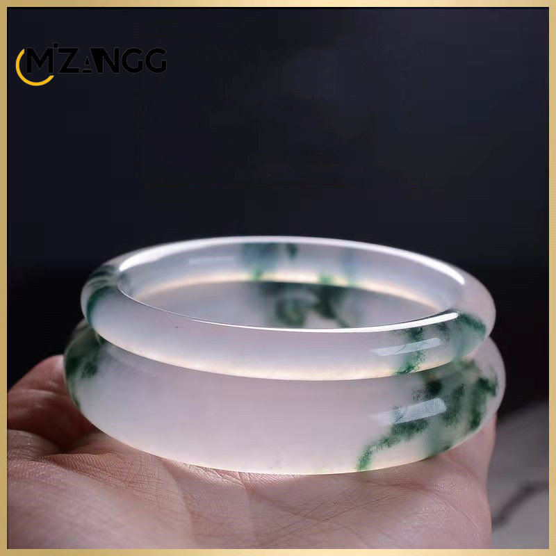 Natural Green Jadeite Bangle J - Men Accessories Jewellery 评论和价格