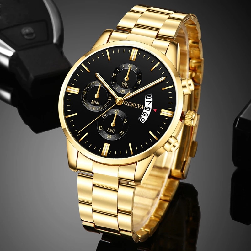 2023 Fashion Men Gold Stainles - Men Accessories For Wrist 评论和价格