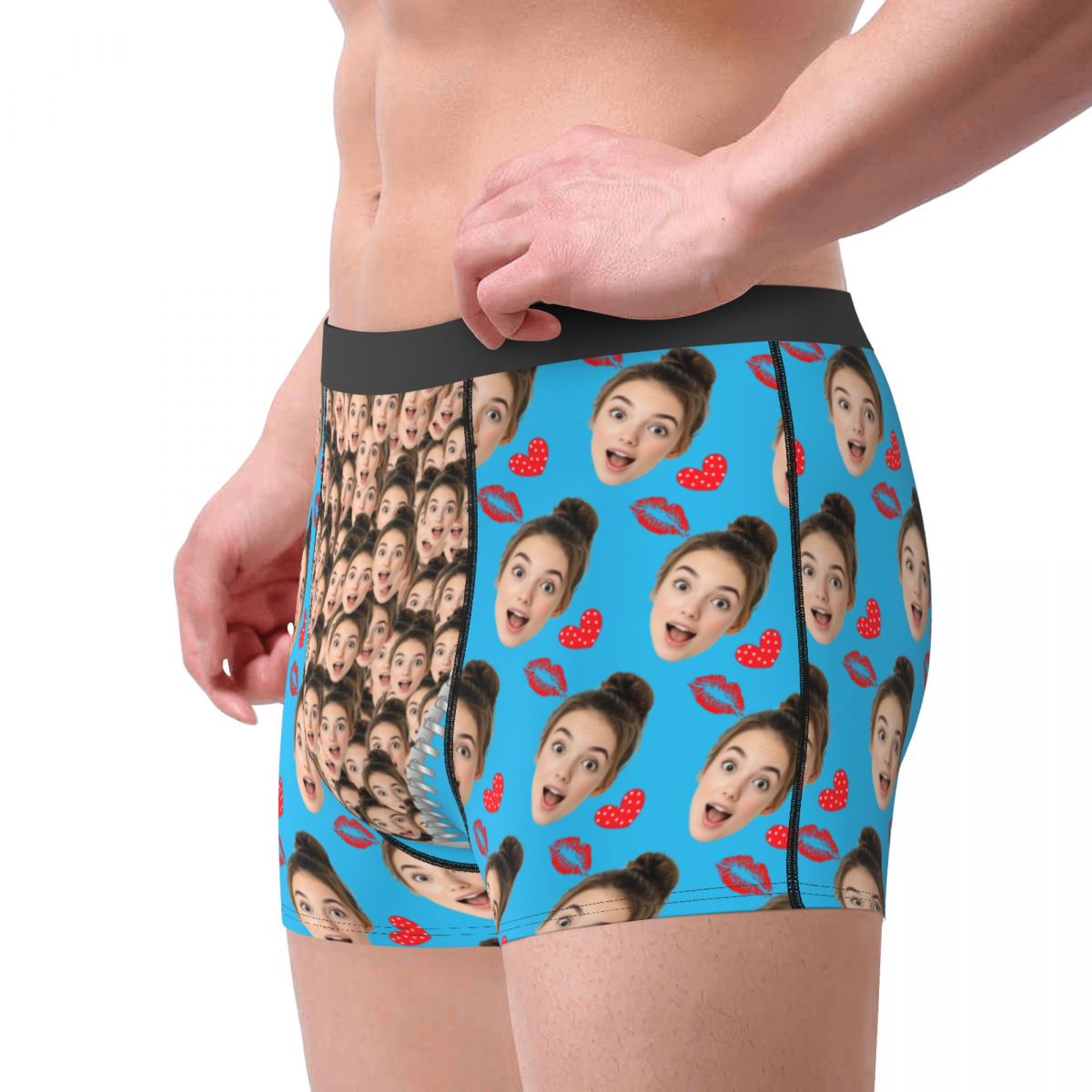 Custom Zip Personalized Face P - Men Accessories Photos 评论和价格